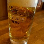 Taishuusakaba Tedukuri Gyouza Yassan - 生ビール
