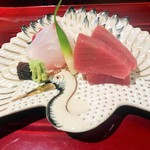 銀座 しのはら - 大間の鮪、明石の鯛