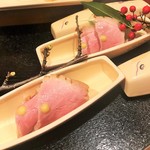 銀座 しのはら - 器のなかには合鴨