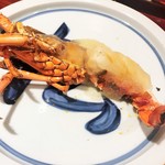 銀座 しのはら - 伊勢海老のこのわたやき