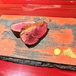 銀座 しのはら - 鴨の炭火焼き