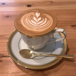 喫茶 半月 - カフェラテ