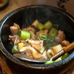 和食　七福神 - 2019.1 地どり 天草大王のネギ焼き（750円）