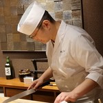 鮨 ふくじゅ - 板さん