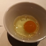 鮨 ふくじゅ - 生卵ではなく、ゼリー