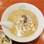 麺屋 六感堂 - 白い恋人たち (鯛白湯・白子のせ)