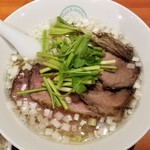 麺屋 六感堂 - しお牡丹（イノシシしおらーめん）