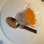 人参と紅茶のグラニテ