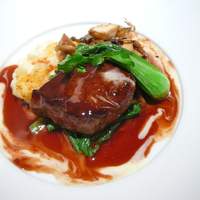 オオハラ エ シーアイイー - 【牛肉ポワレ赤ワインソース（＋600円）】2011/10