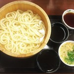 丸亀製麺 - 20190120「釜揚げうどん(得)」490円…「釜揚げうどん半額」クーポン券使用で…計240円