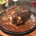 洋食&樽生ワイン しもじま亭 - 俺のハンバーグ