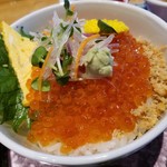 志のや - ◆『てんでんこ丼』「キラキラいくら丼」のミニ