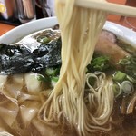 支那そば あおば - 麺アップ