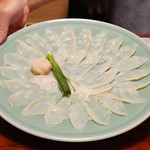 匠 - 日向灘のとらふぐ刺し