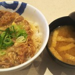 松屋 - 20190105「あんかけ肉たま丼(大盛)」350円