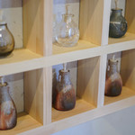 和三盆 恵菓 - "ふりだし"の容器（うつは）、備前焼（びぜんやき）