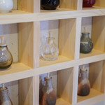 和三盆 恵菓 - "ふりだし"の容器（うつは）、玻瓈（びいどろ）