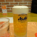 尾道ラーメン ひろ - 生中540円