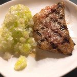 麺や すずらん亭 - レアステーキ