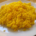 アイエヌキッチン - クミンシード入りのサフランライスもおかわり無料