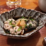 魚正 - 牡蠣酢、白子