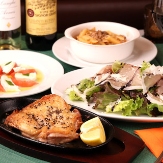 ＼Bravo！／イタリアの魅力溢れる☆飲み放題付きコース！