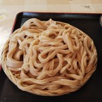 鈴や - 肉もりうどんの麺(合盛り)