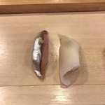 鮨 ゆき正 - 鯵、烏賊！