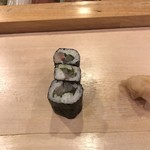 鮨 ゆき正 - 鯛紫蘇細巻！