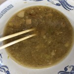 ラーメン二郎 - レンゲ使わず（笑）