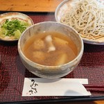 みさき - 今日の蕎麦は好みのタイプで、美味しくてお代わりしました♪