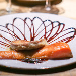 WE ARE THE FARM - 黒田五寸人参とフォアグラのステーキ　バルサミコのソース