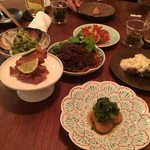 月泉 - 前菜６種