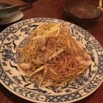 月泉 - ネギ焼きそば