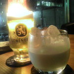 MOKU cafe - ヨーグルト酒とビール