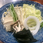 しゃぶしゃぶ 山笑ふ 表参道店 - 野菜