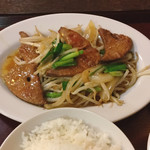 ムーラン食堂 - レバニラ定食（Ｓ）