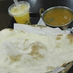 インドカリーダイニング コバラヘッタ - 海老カリーとタピオカ