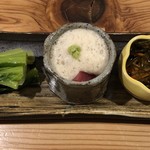 居酒屋 仙きち - よくばりセットの小鉢三点盛り