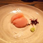 焼き鳥 とりら - ささ身刺し、塩と山葵