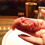 焼き鳥 とりら - 赤身寿司、シャリが変り益々美味しい