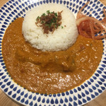 暁タップス - ほろほろ鳥のナッツカレー 1000円