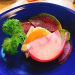 清澄の里 粟 - 生湯葉のお刺身