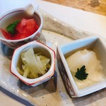 清澄の里 粟 - 酢の物3種
