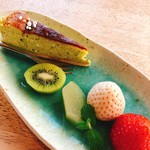 清澄の里 粟 - デザート盛り合わせ