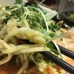 ナナイロパスタ - 海苔を練り込んだ麺でした♪