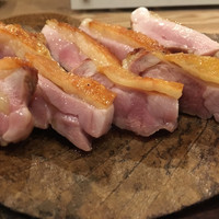 鶏割烹 ならや - 全部美味しかったけど。。。これが一番素晴らしかった！雌鶏もも肉のタタキ！