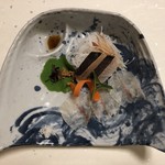 鰻はし本 - 鰻刺しと岩魚