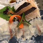 鰻はし本 - 鰻刺しと岩魚