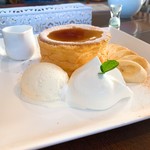 カフェアンジェ - ②天使のフワフワパンケーキ900円